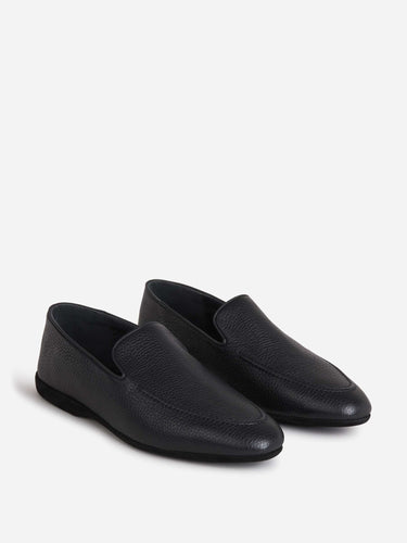Santa Eulalia Hombre Barcelona Zapatillas Homewear Piel color Negro sku 612-000066 02 - Foto 2