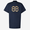 Balenciaga Hombre Barcelona Camiseta Oversize Logo color Azul sku 553-003775 01 - Foto 1