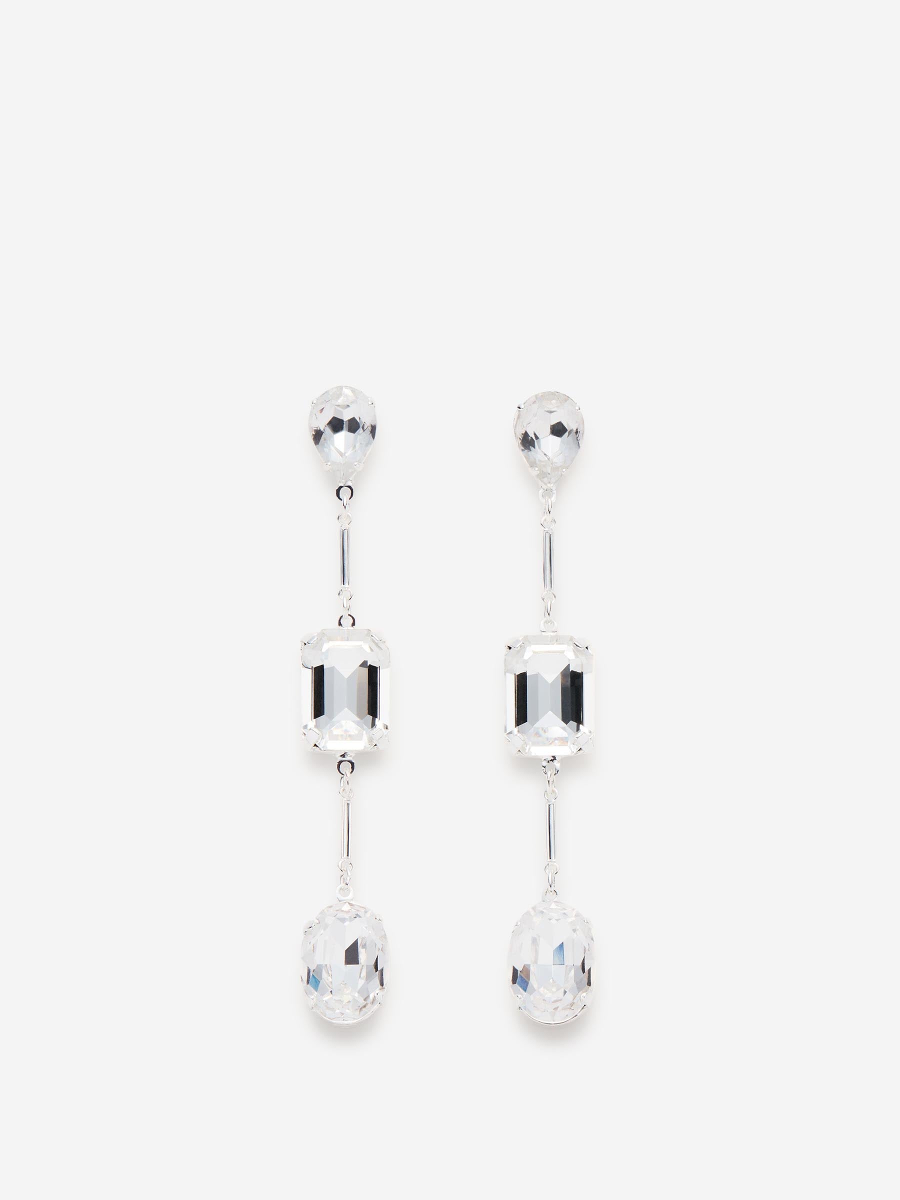 Magda Butrym Mujer Barcelona Pendientes Colgantes de Cristal color Plateado sku 850-001793 00 - Foto 1