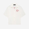 Amiri Camisa Hollywood Camp color Crema sku 532-000605 01 - Foto 1