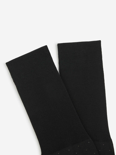 Bresciani Hombre Barcelona Calcetines Logo Bordado color Negro sku 641-000097 02 - Foto 2