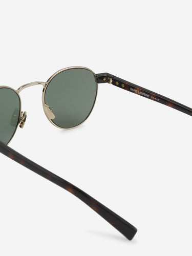 Saint Laurent Hombre Barcelona Gafas de Sol Redondas color Marrón Oscuro sku 614-002907 01 - Foto 4