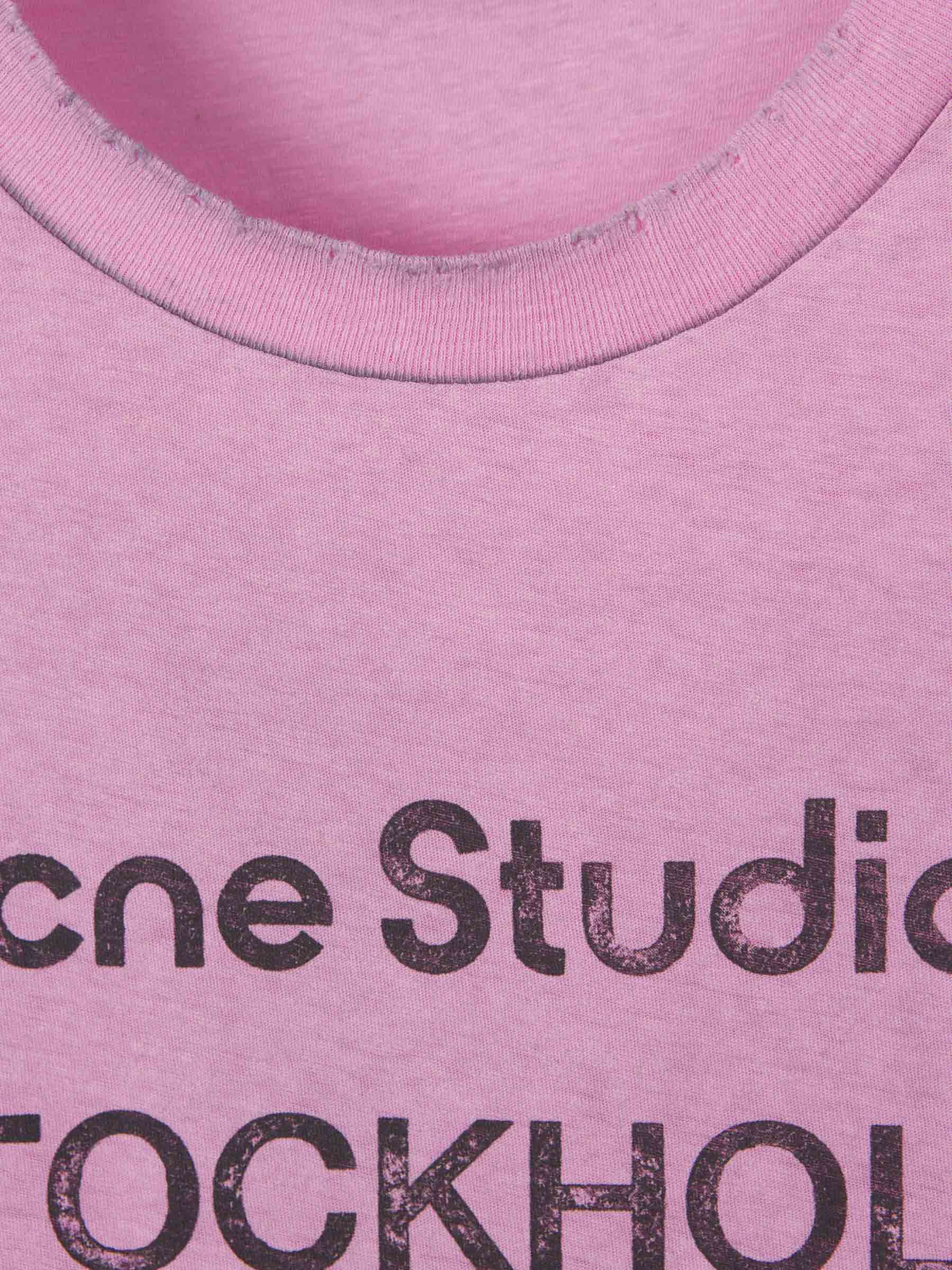 Acne Studios – Stockholm Logo T-shirt Hombre 553-003804 03