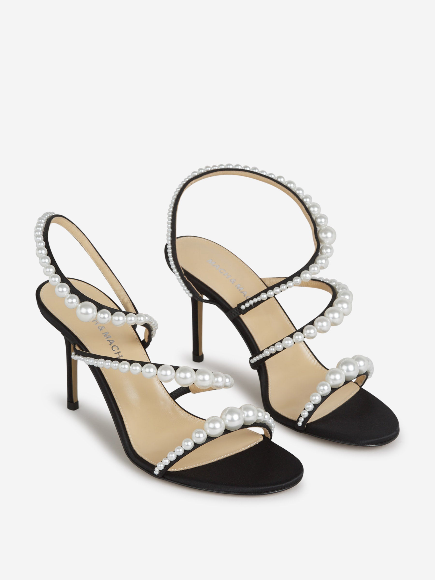MACH MACH Pearl Heel Sandals Mujer 800 005387 01