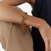 Paola Sighinolfi Mujer Barcelona Brazalete Onora color Dorado sku 850-001785 01 - Foto 1