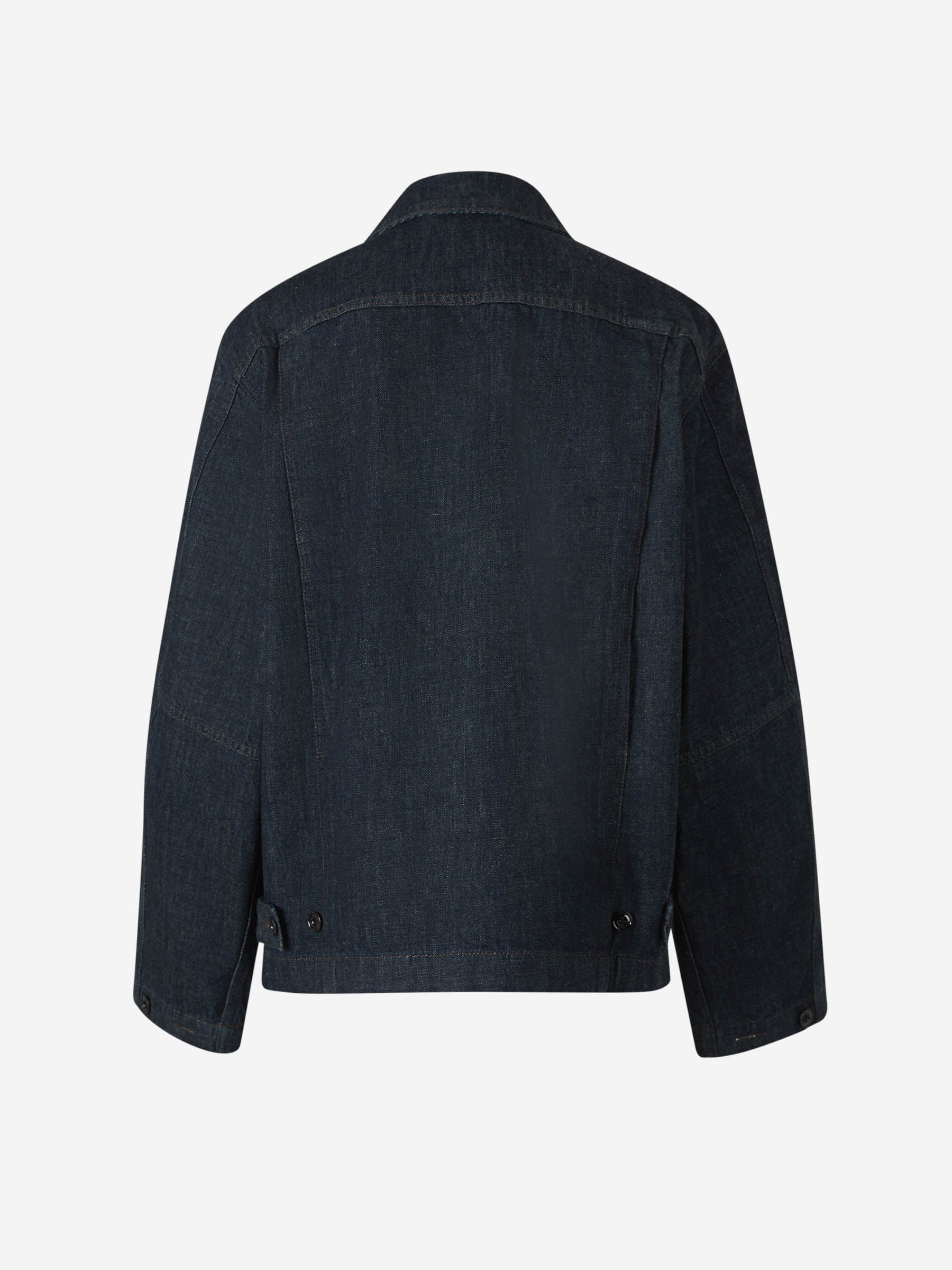 ジャケット・アウター LEMAIRE BOXY DENIM JACKET LEMAIRE Boxy Denim Jacket | Black | FARFETCH