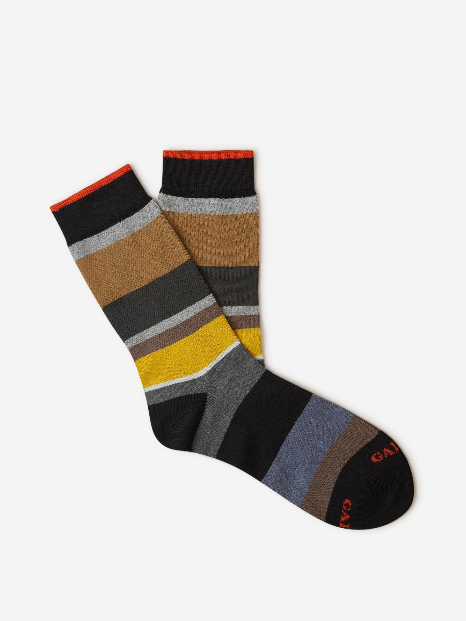 Gallo Calcetines Rayas Gruesas color Negro sku 641-000192 02 - Foto 1