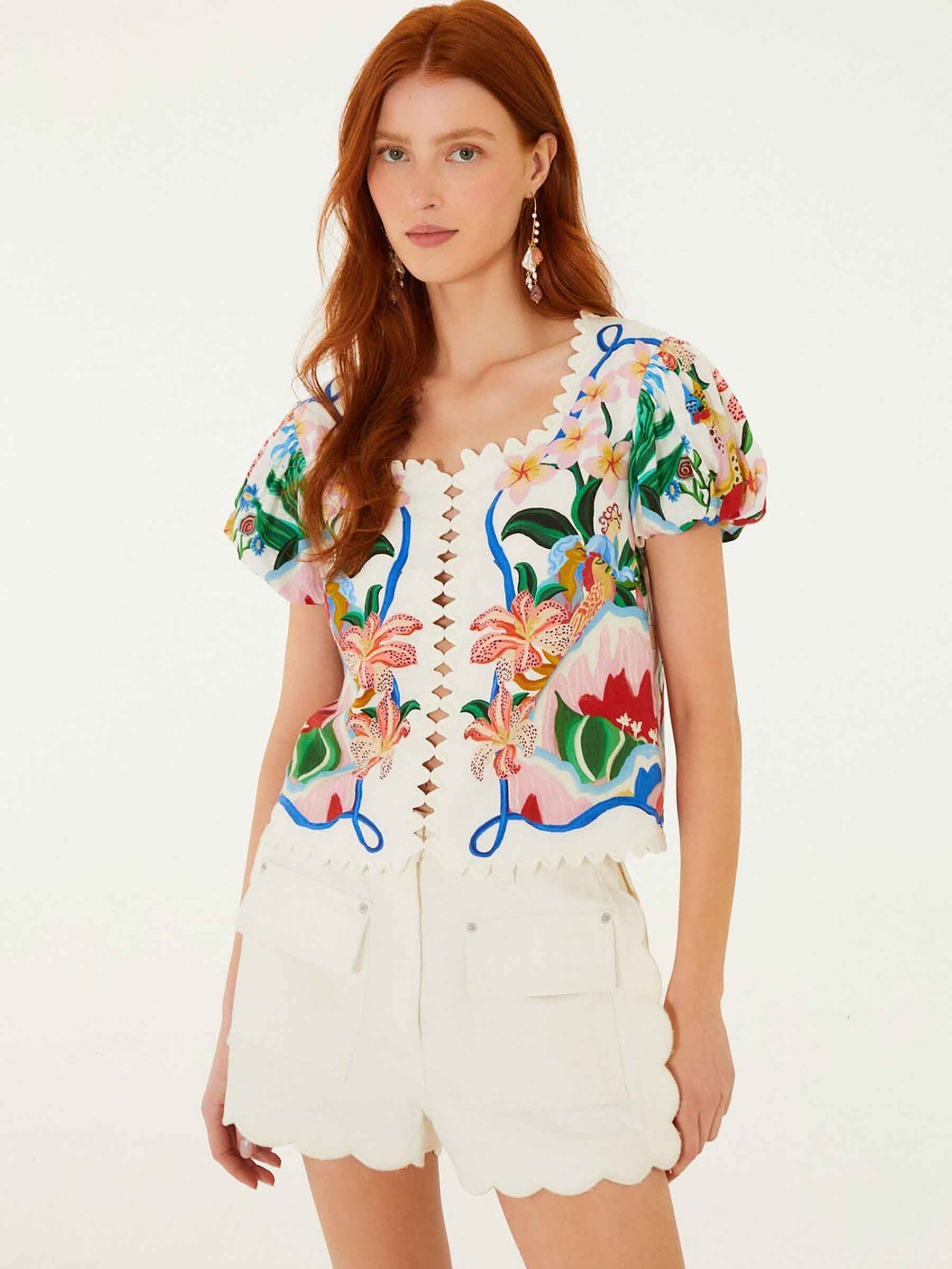 Short Sleeve Blouse