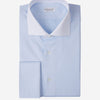 Santa Eulalia Hombre Barcelona Camisa Vestir Bicolor Lisa color Azul Celeste sku 403-000458 01 - Foto 1