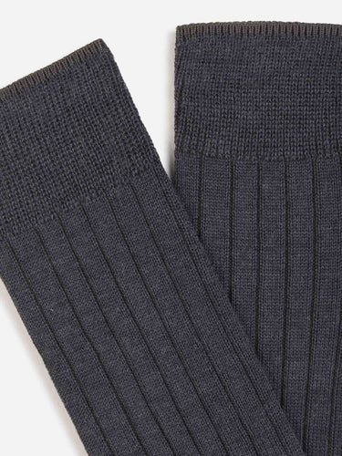 Gallo Hombre Barcelona Calcetines Extra Largos color Gris Antracita sku 642-000459 02 - Foto 2