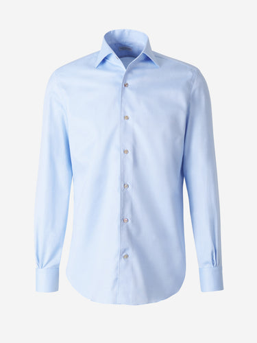 Santa Eulalia Hombre Barcelona Camisa Royal Oxford color Azul Celeste sku 531-005598 02 - Foto 1