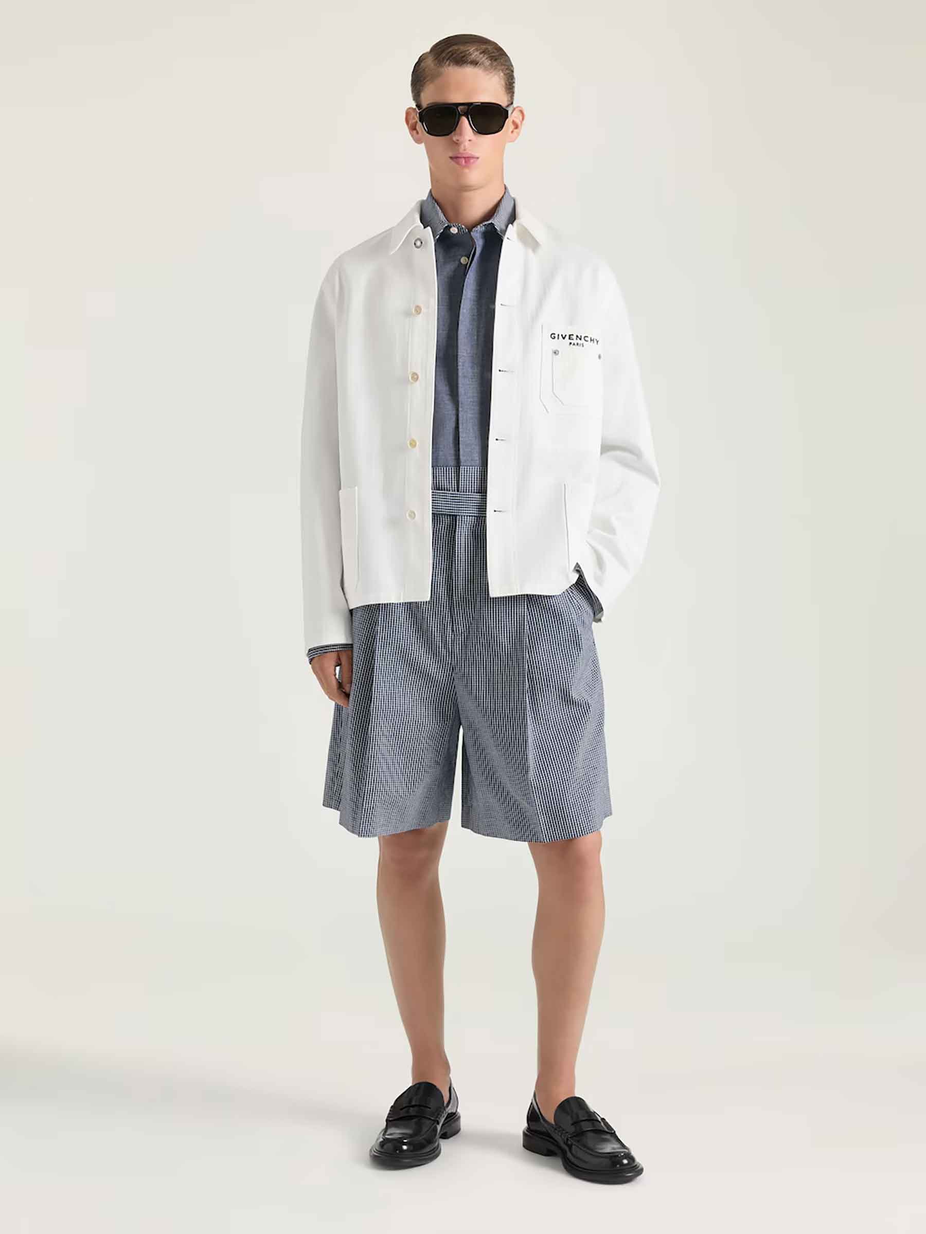 Logo Cotton Overshirt 