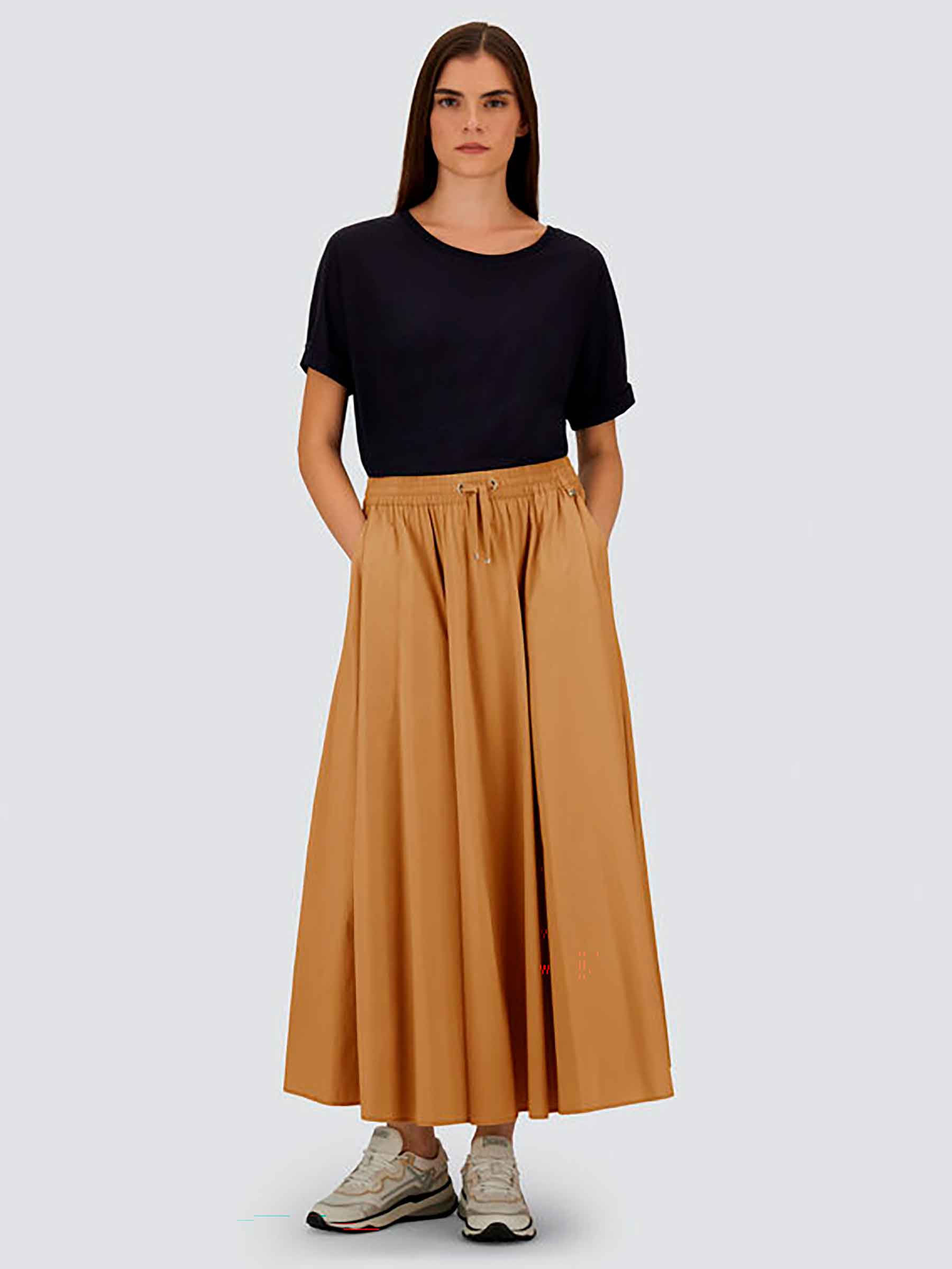 Falda Midi Stretch