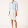 Loro Piana Hombre Barcelona Camisa André Lino color Azul sku 531-006139 01 - Foto 1