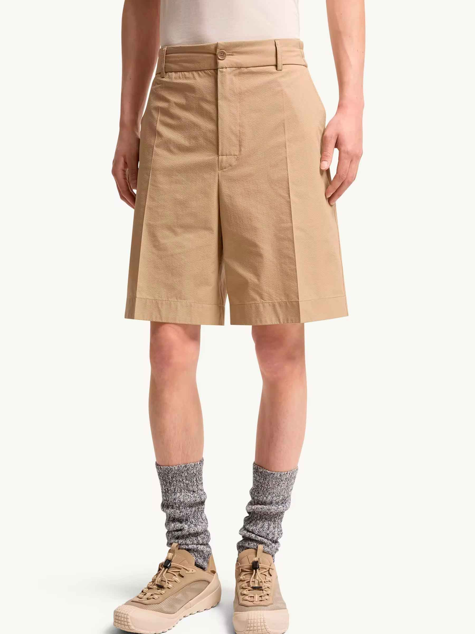 Seersucker Bermuda Shorts