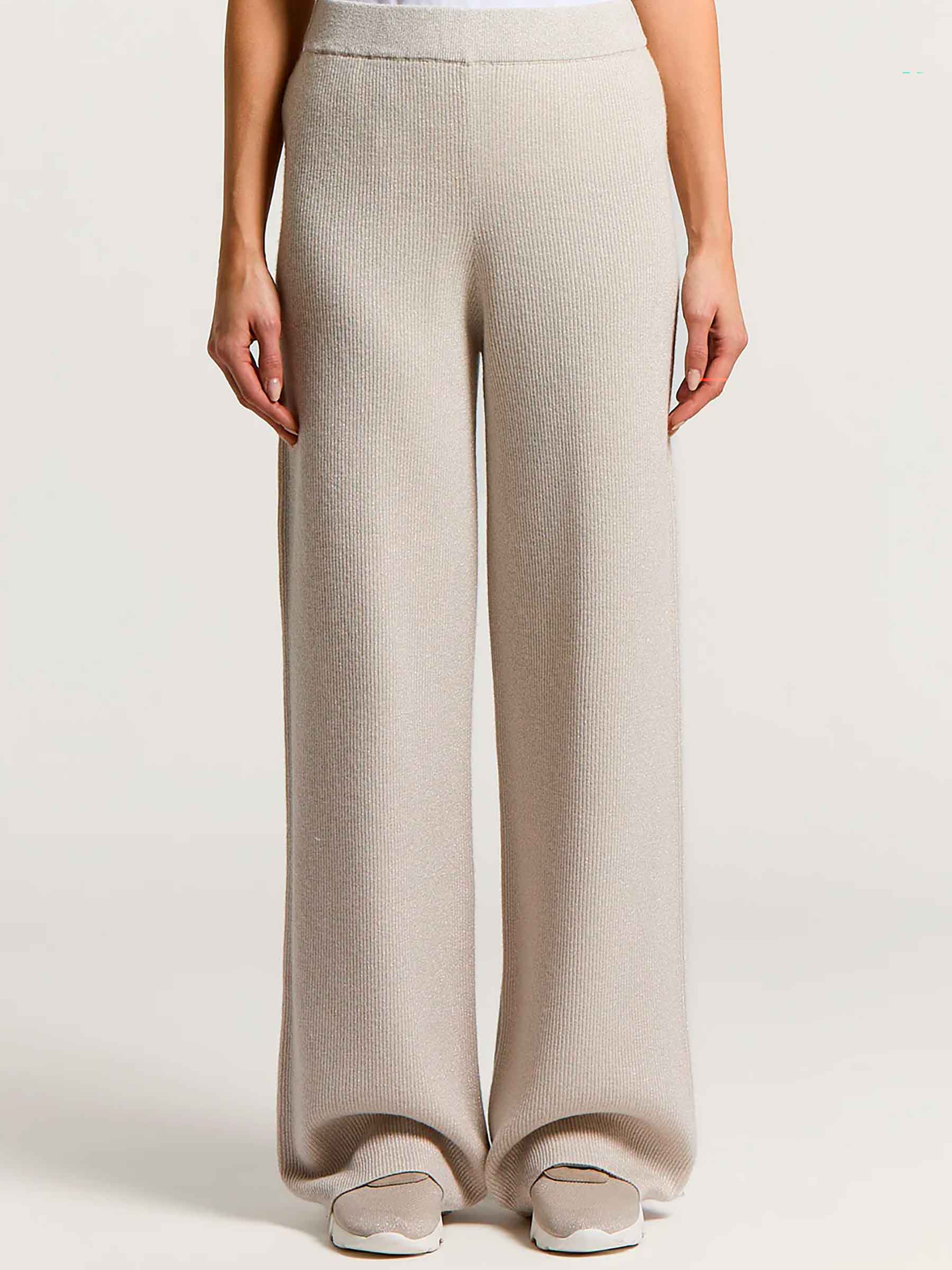 Pantaloni Ampi in Maglia