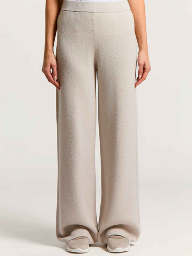 Pantalones Anchos Punto