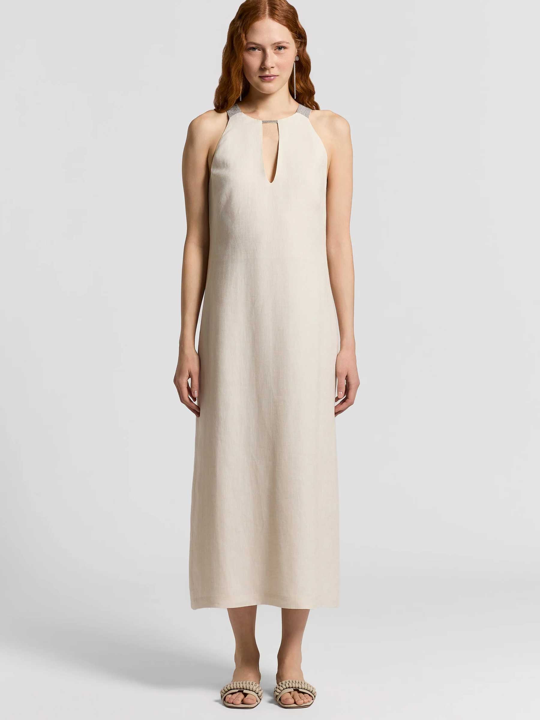 Vestido Tirantes Lino
