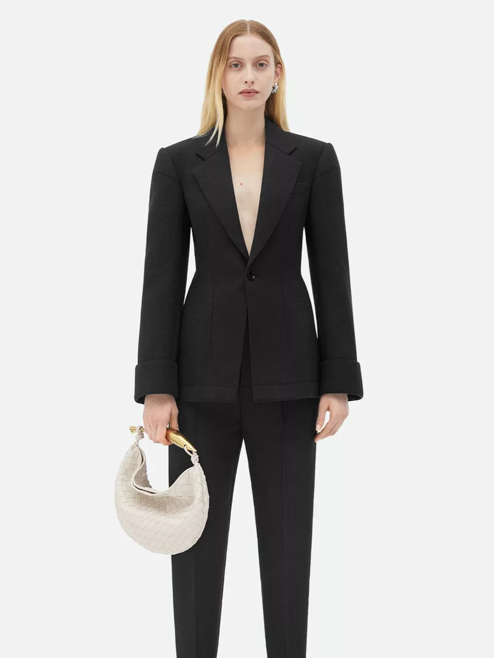 Bottega Veneta Mujer Barcelona Bolso de Mano Sardine color Blanco sku 810-007450 01 - Foto 1