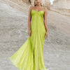 Maria Lucia Hohan Mujer Barcelona Vestido Maxi Victoria color Verde Lima sku 732-001317 01 - Foto 1