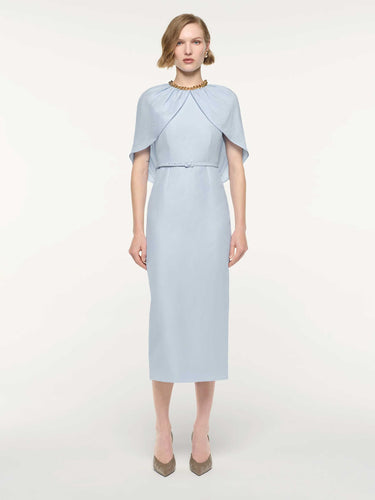 Robe cape midi