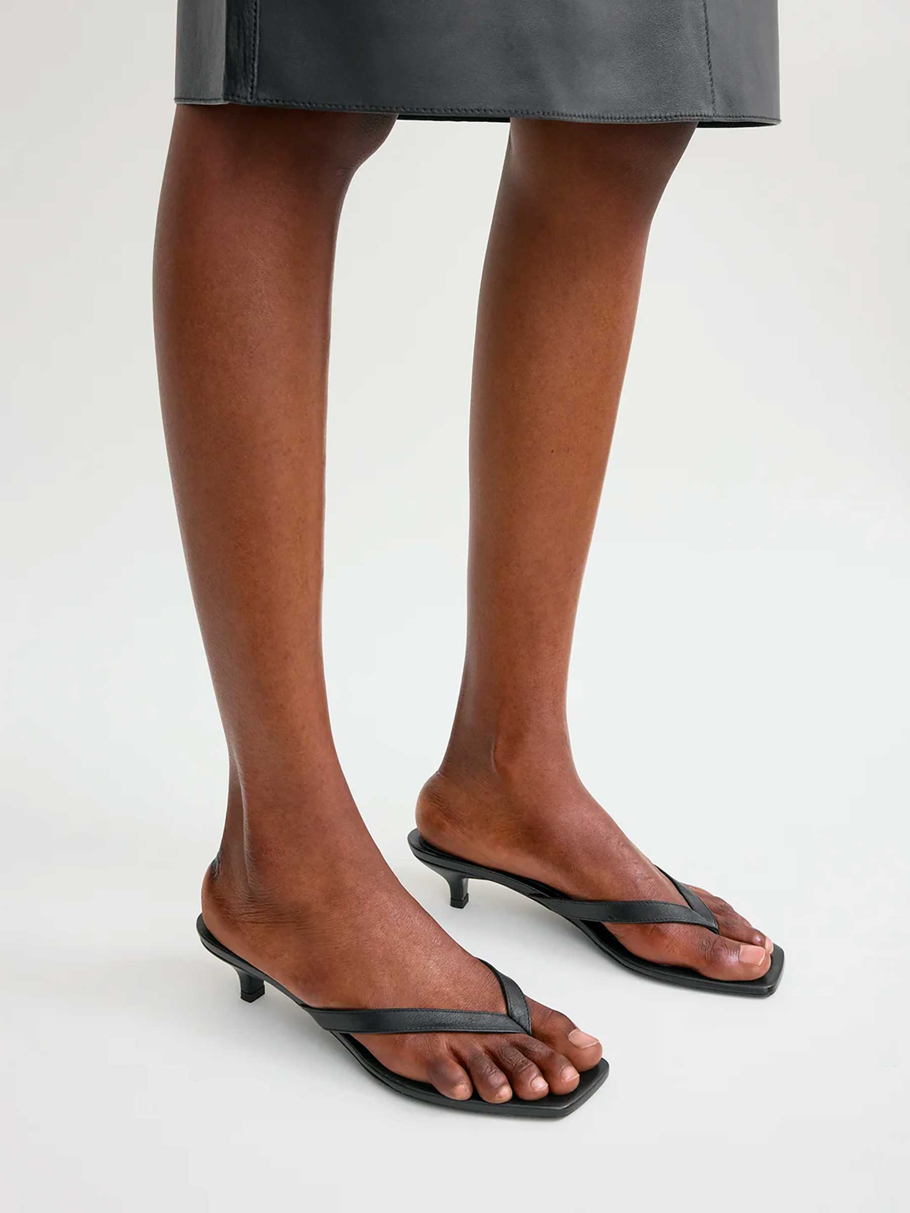 Leather Heeled Sandals