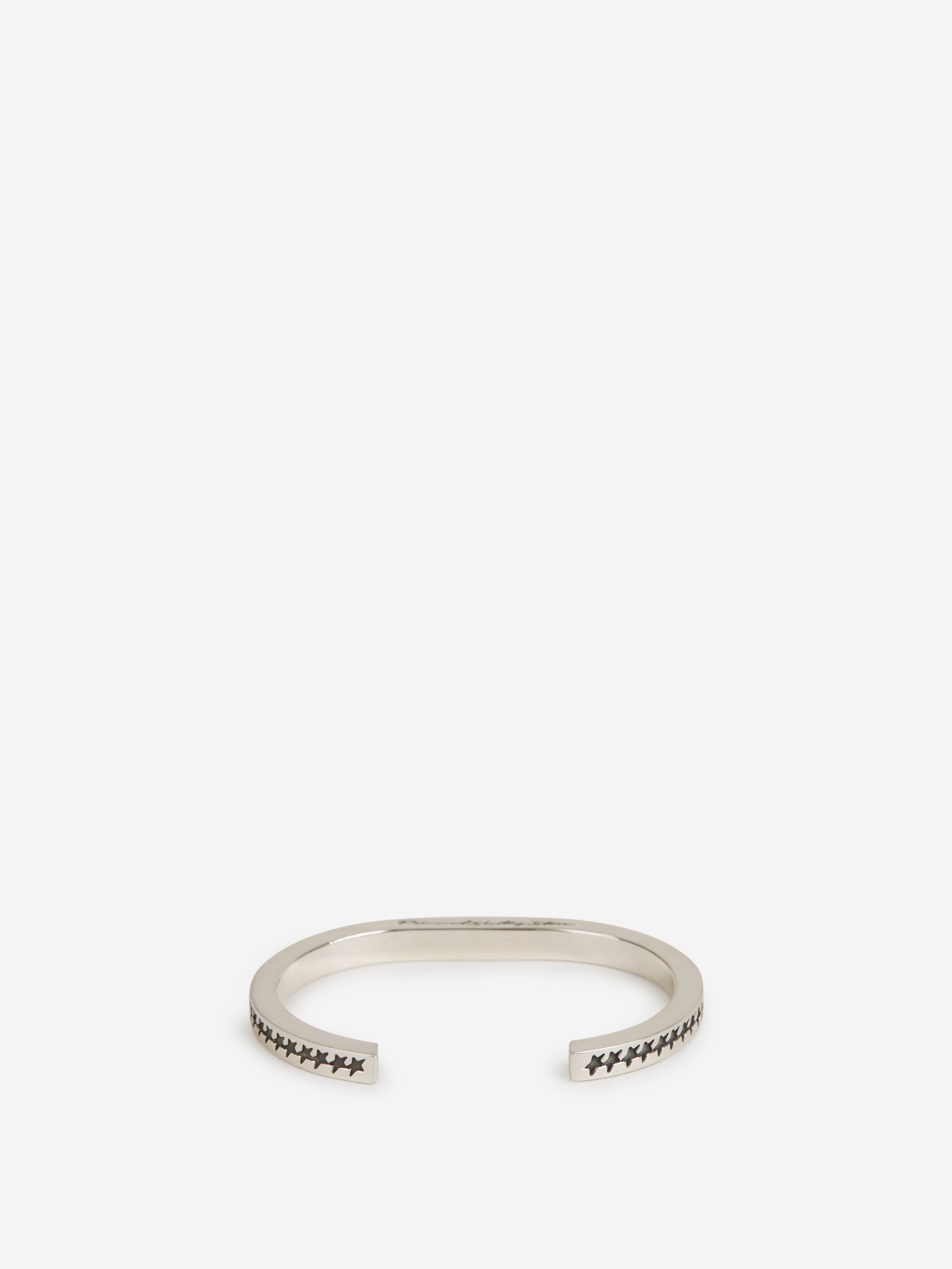 国内発送 TwoJeys☆スター アイコン モノグラム バングル 銀色 Icon Bracelet – Twojeys