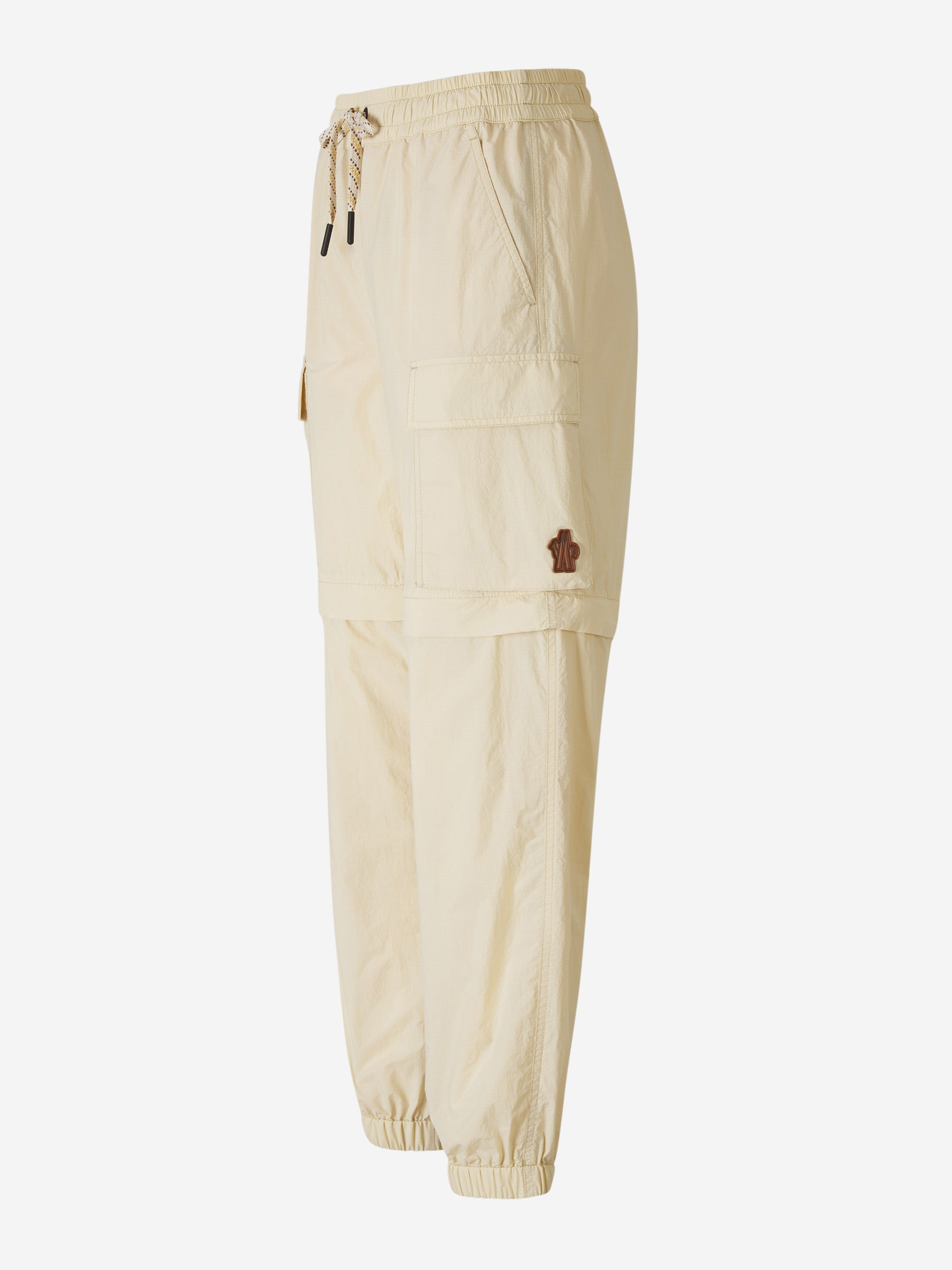Moncler Grenoble Joggers Técnicos Híbrido color Crema sku 761-003410 01 - Foto 2