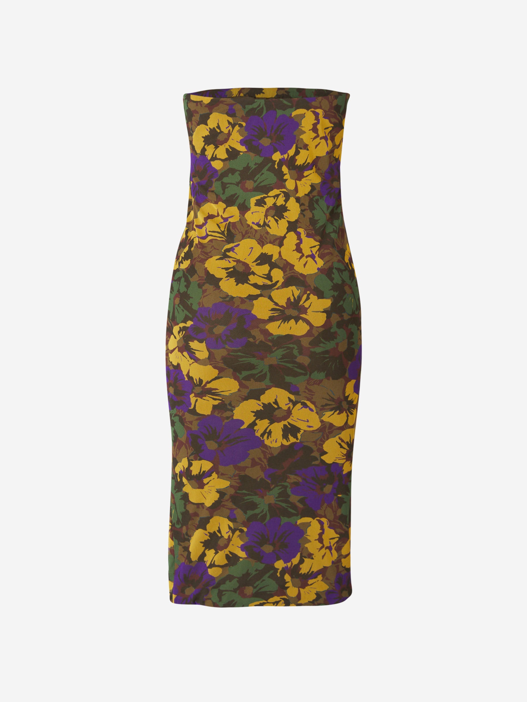 Saint Laurent Vestido Mini Motivo Floral color Floral sku 731-005894 01 - Foto 2