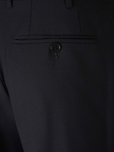 Canali Hombre Barcelona Chaqué y Pantalón Lana color Azul Noche sku 332-000115 01 - Foto 8