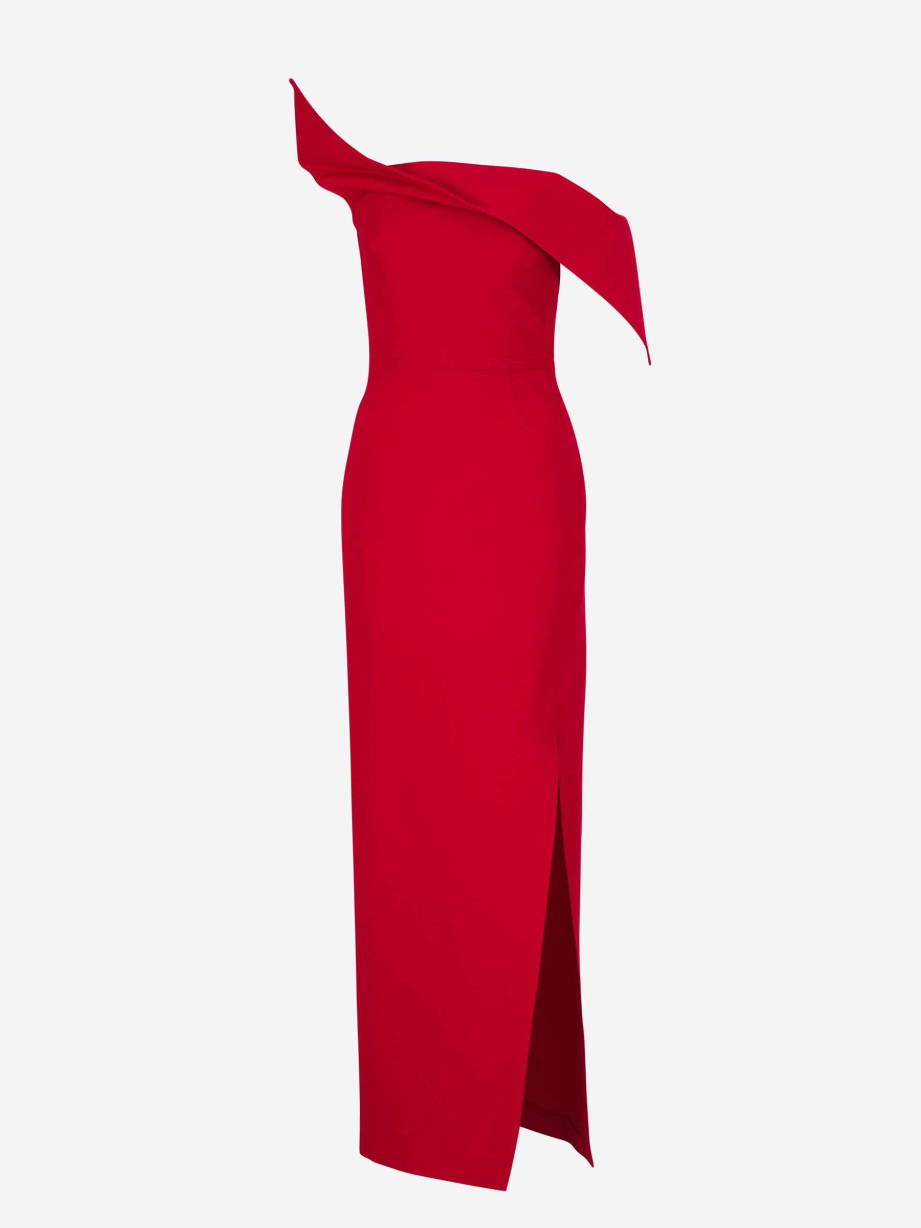 chinese dress ladies Asymmetrical Maxi Dress Roland Mouret
