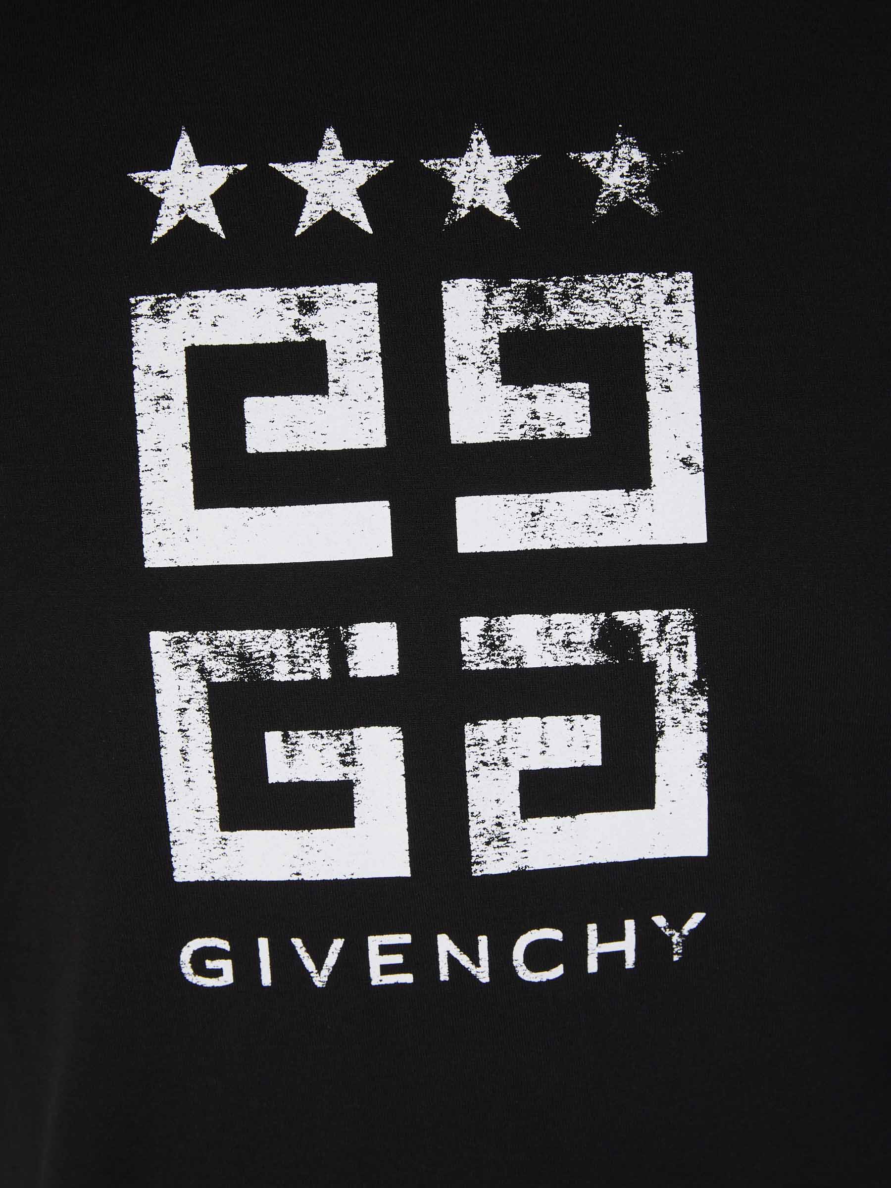 Givenchy – 4G Cotton T-Shirt Hombre 553-003600