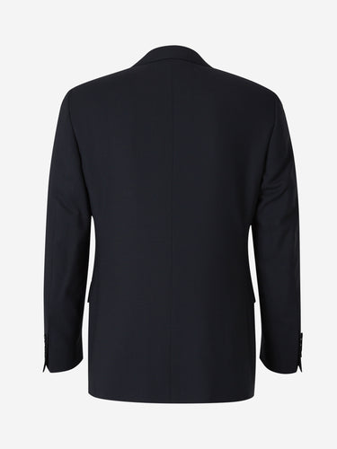 Canali Hombre Barcelona Americana Recta Lana color Azul Noche sku 301-000229 01 - Foto 2