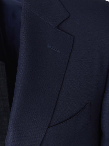 Canali Hombre Barcelona Americana Lana color Azul Noche sku 301-000235 01 - Foto 3