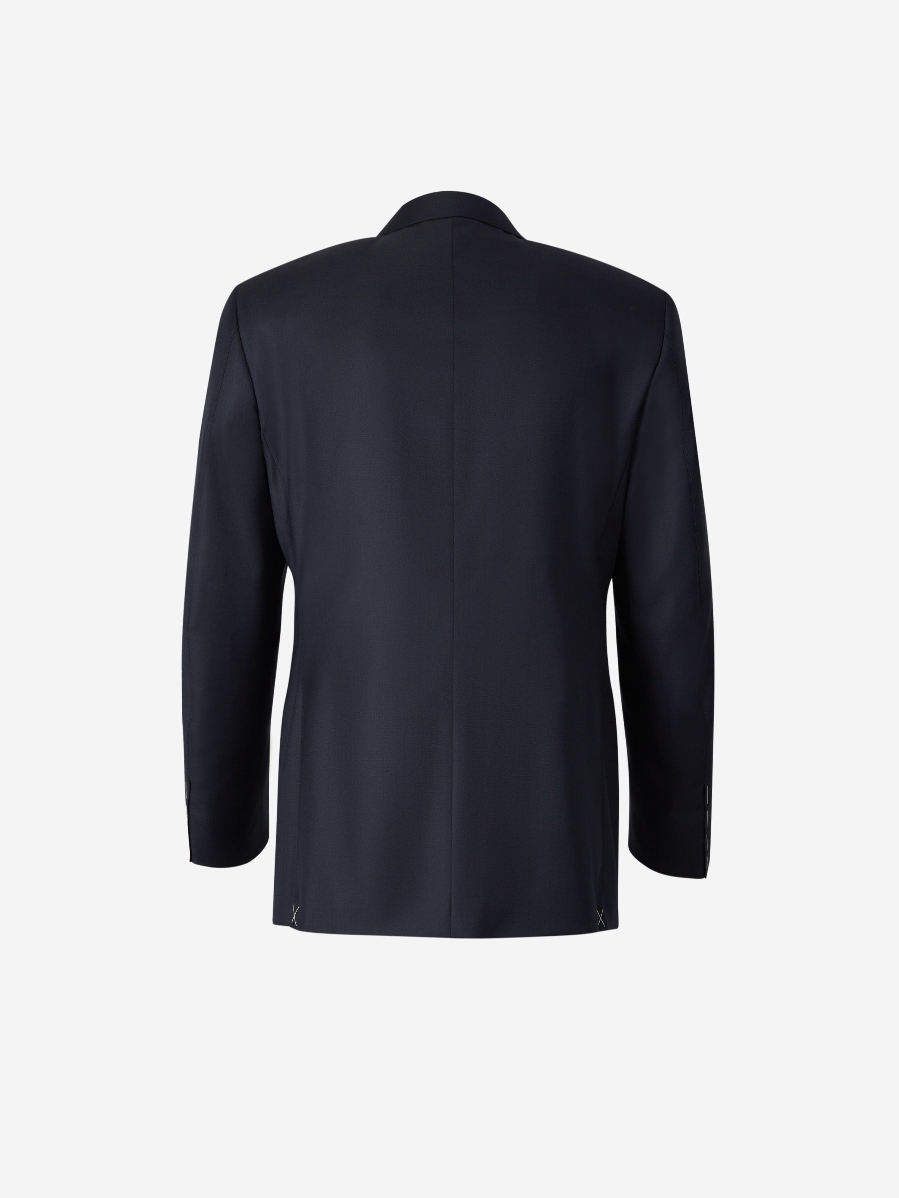 Canali Hombre Barcelona Traje Lana Liso color Azul Noche sku 311-000356 01 - Foto 2