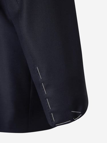 Canali Hombre Barcelona Traje Lana Liso color Azul Noche sku 311-000356 01 - Foto 5