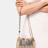 Rabanne Bolso Hombro Iconic Nano 1969 color Plateado sku 810-007534 00 - Foto 2
