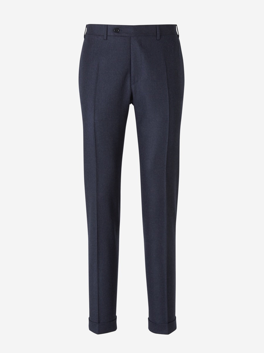 Canali Hombre Barcelona Pantalones Formales Lana color Azul Marino sku 321-000332 02 - Foto 1