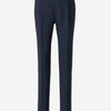 Canali Hombre Barcelona Pantalones Pinzas Lana color Azul Noche sku 321-000324 02 - Foto 1