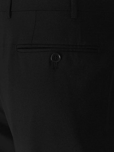 Canali Pantalones Pinzas Lana color Negro sku 321-000324 04 - Foto 15