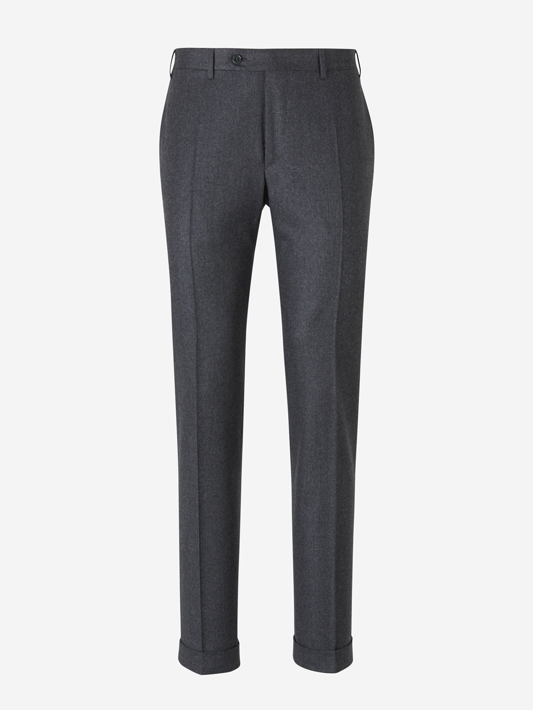 Canali Hombre Barcelona Pantalones Formales Lana color Gris Antracita sku 321-000332 01 - Foto 1