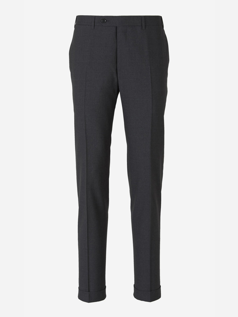 Canali Hombre Barcelona Pantalones Formales Lana color Gris Piedra sku 321-000332 03 - Foto 1