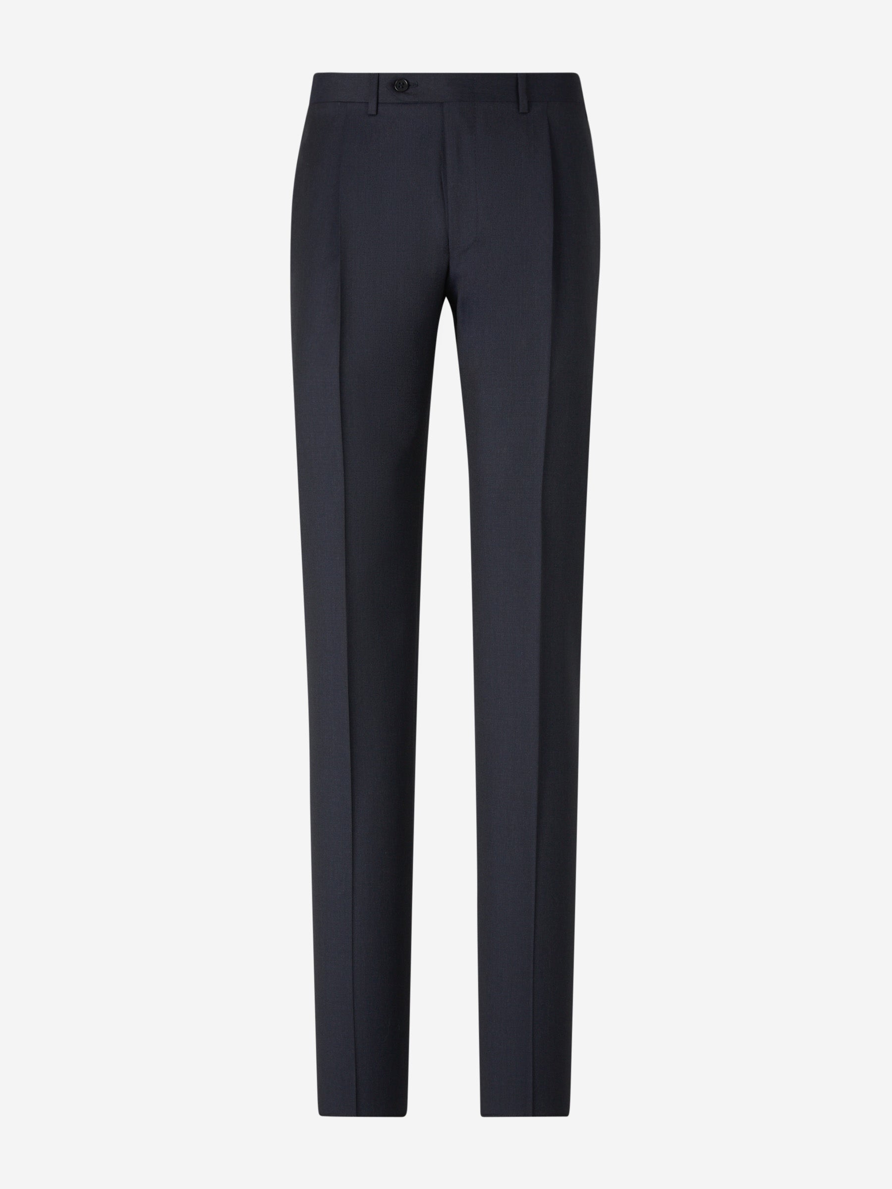 Canali Hombre Barcelona Pantalones Formales Lana color Azul Noche sku 321-000336 02 - Foto 1