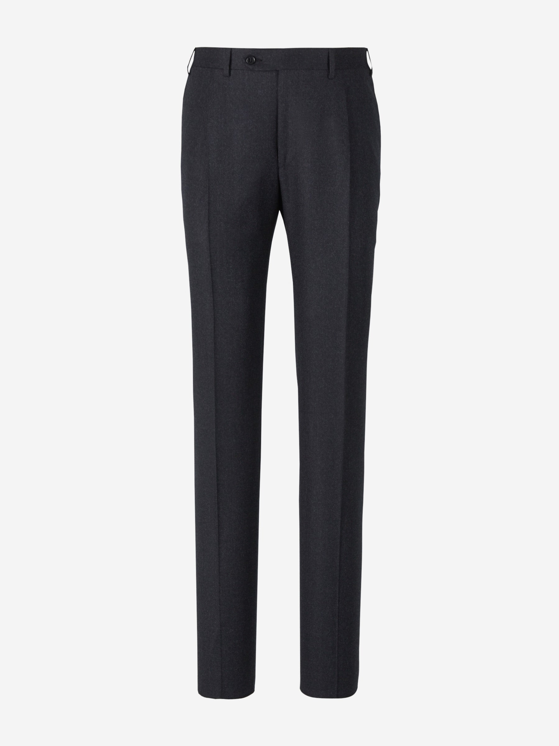Canali Hombre Barcelona Pantalones Franela Lana color Gris Antracita sku 321-000338 02 - Foto 1