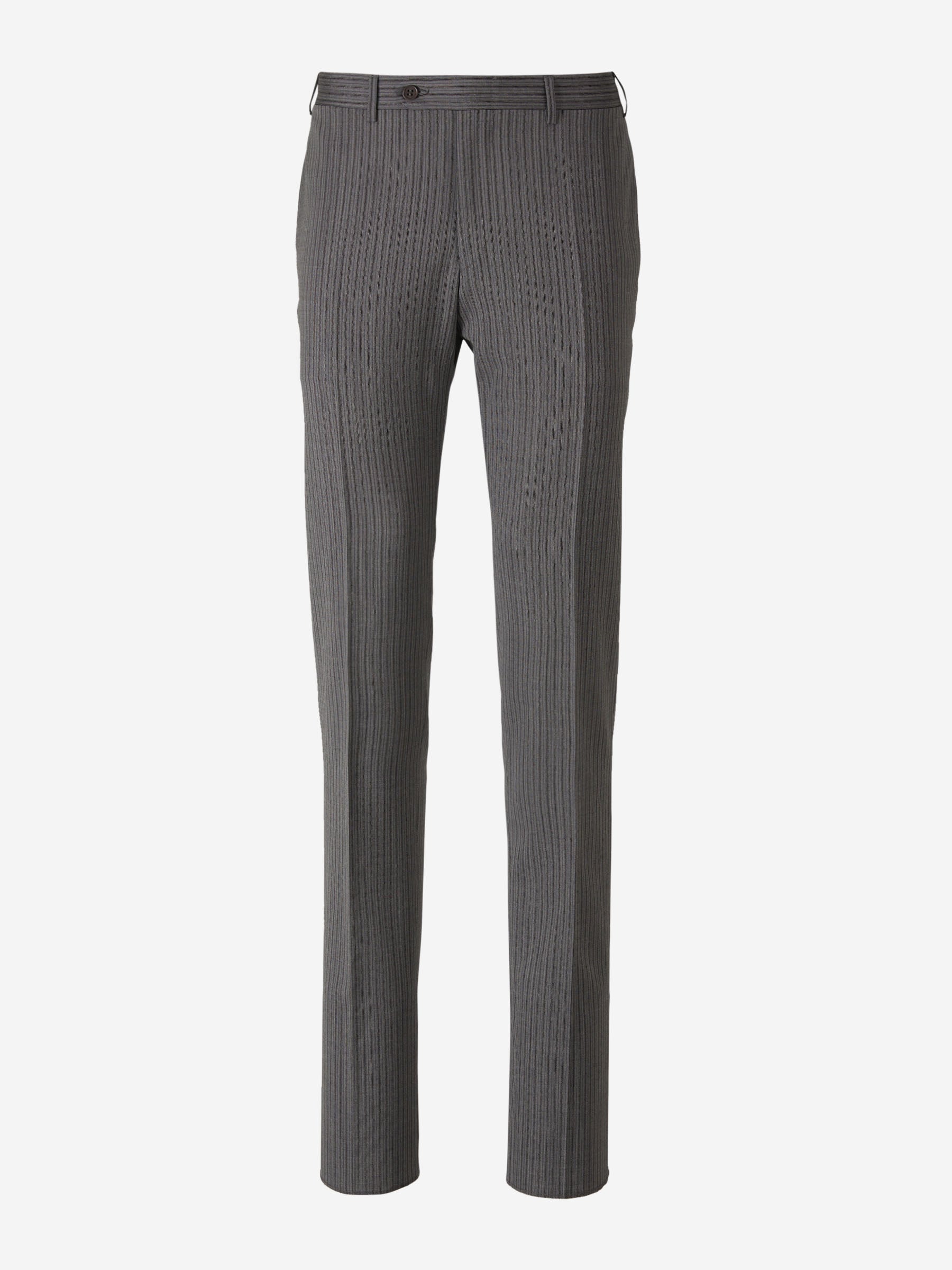 Canali Hombre Barcelona Pantalones Rayas Lana color Gris Antracita sku 321-000348 01 - Foto 1