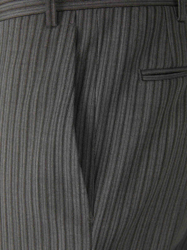Canali Hombre Barcelona Pantalones Rayas Lana color Gris Antracita sku 321-000348 01 - Foto 3
