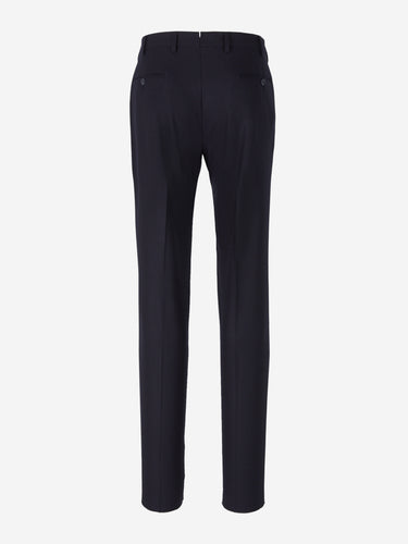 Marco Pescarolo Hombre Barcelona Pantalones Sastre Cashmere color Azul Noche sku 322-000402 02 - Foto 2