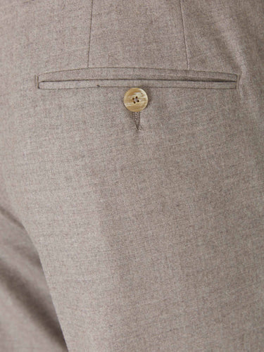 Marco Pescarolo Hombre Barcelona Pantalones Sastre Cashmere color Beige sku 322-000402 04 - Foto 4