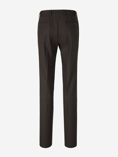 Marco Pescarolo Hombre Barcelona Pantalones Sastre Cashmere color Marrón sku 322-000402 05 - Foto 2