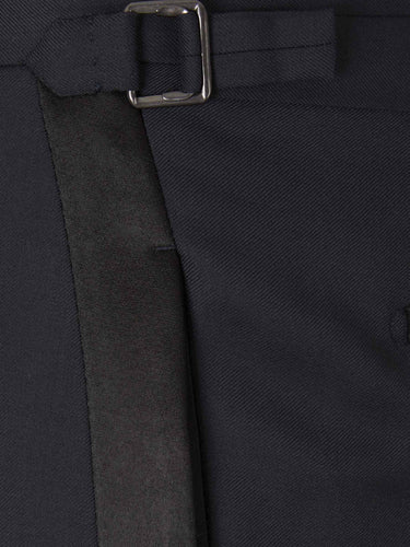 Tom Ford Hombre Barcelona Smoking de Lana color Azul Noche sku 331-000075 01 - Foto 9
